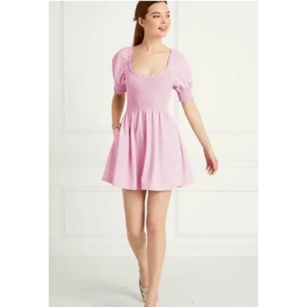 Hill House Pink Mini Dress